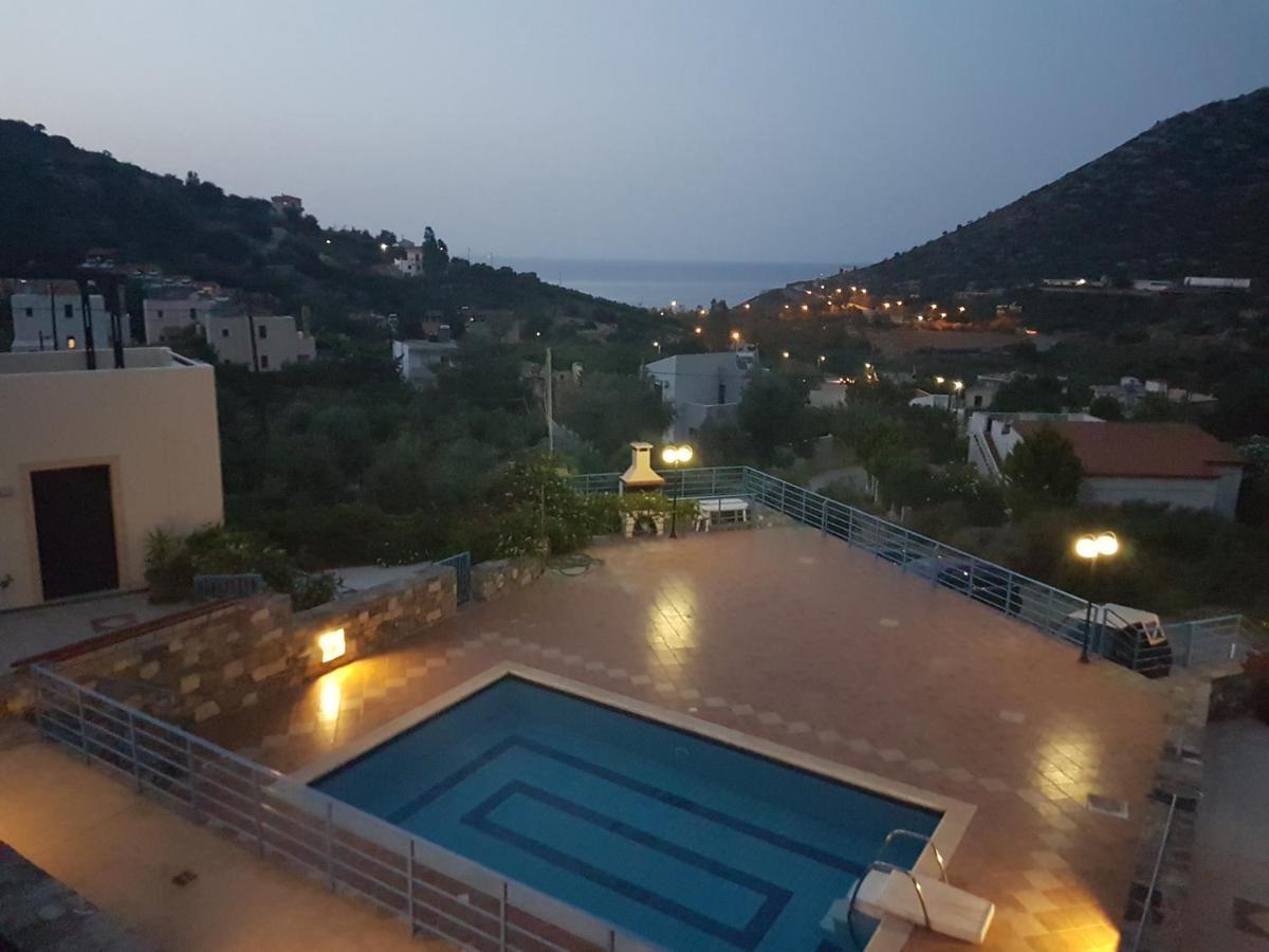 Sea Flower Villa Bali Crete Vlikhádha Exterior foto