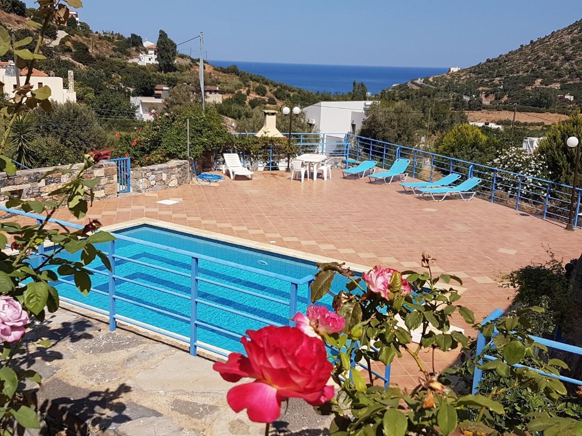 Sea Flower Villa Bali Crete Vlikhádha Exterior foto